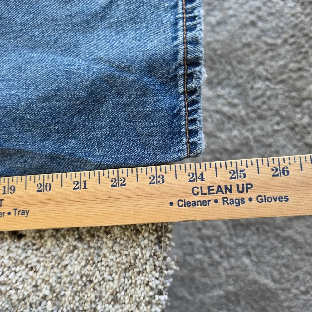 Gap Kids Overalls Girls Large Blue Distressed Wide Leg Denim Outdoor Y2K Kids